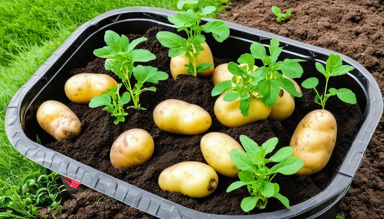 Try this Potato growing method now, you’ll never have to buy Potatoes